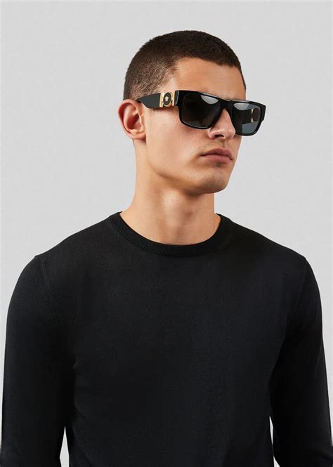 versace black glasses man|versace glasses men's for sale.